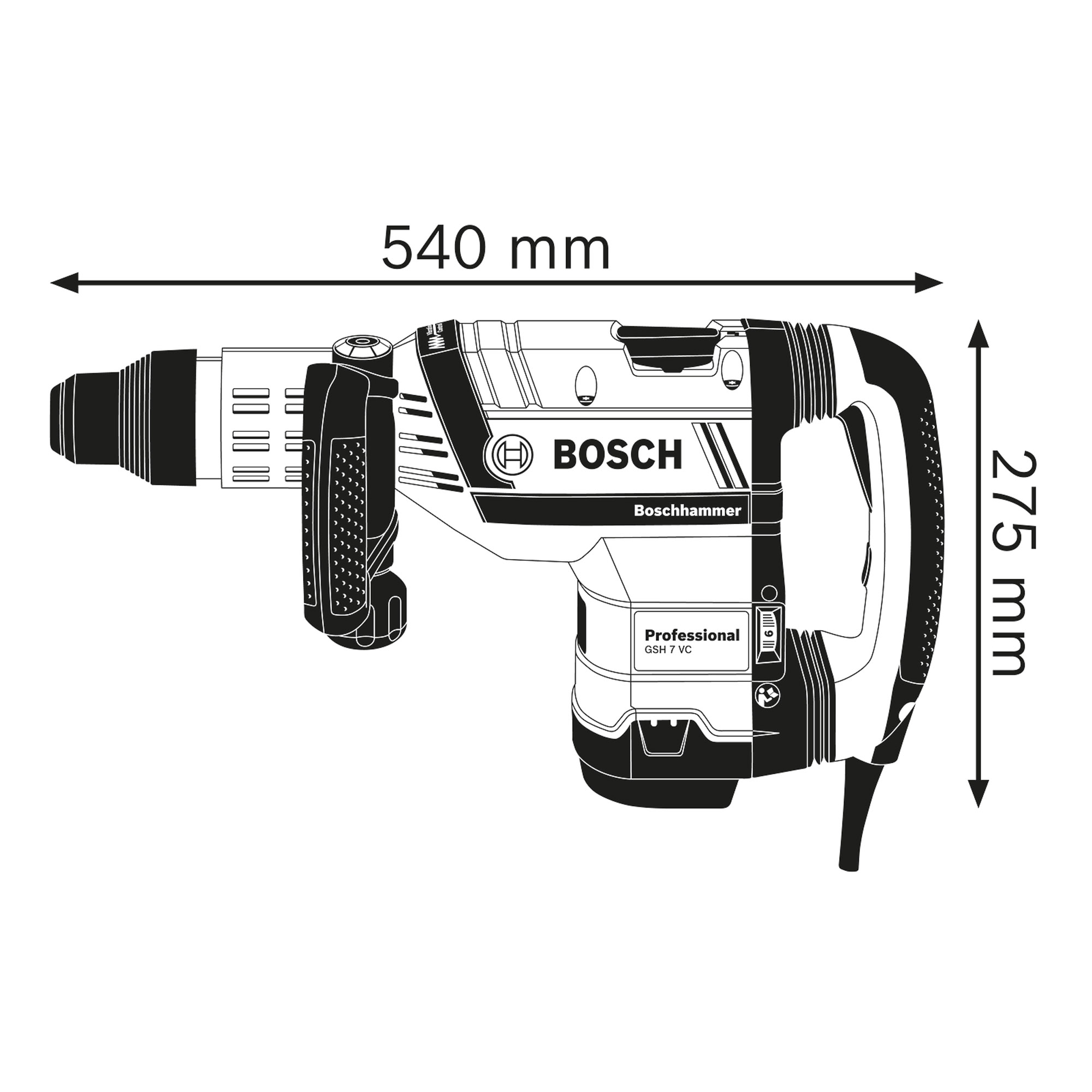 Bosch GSH9VC-6