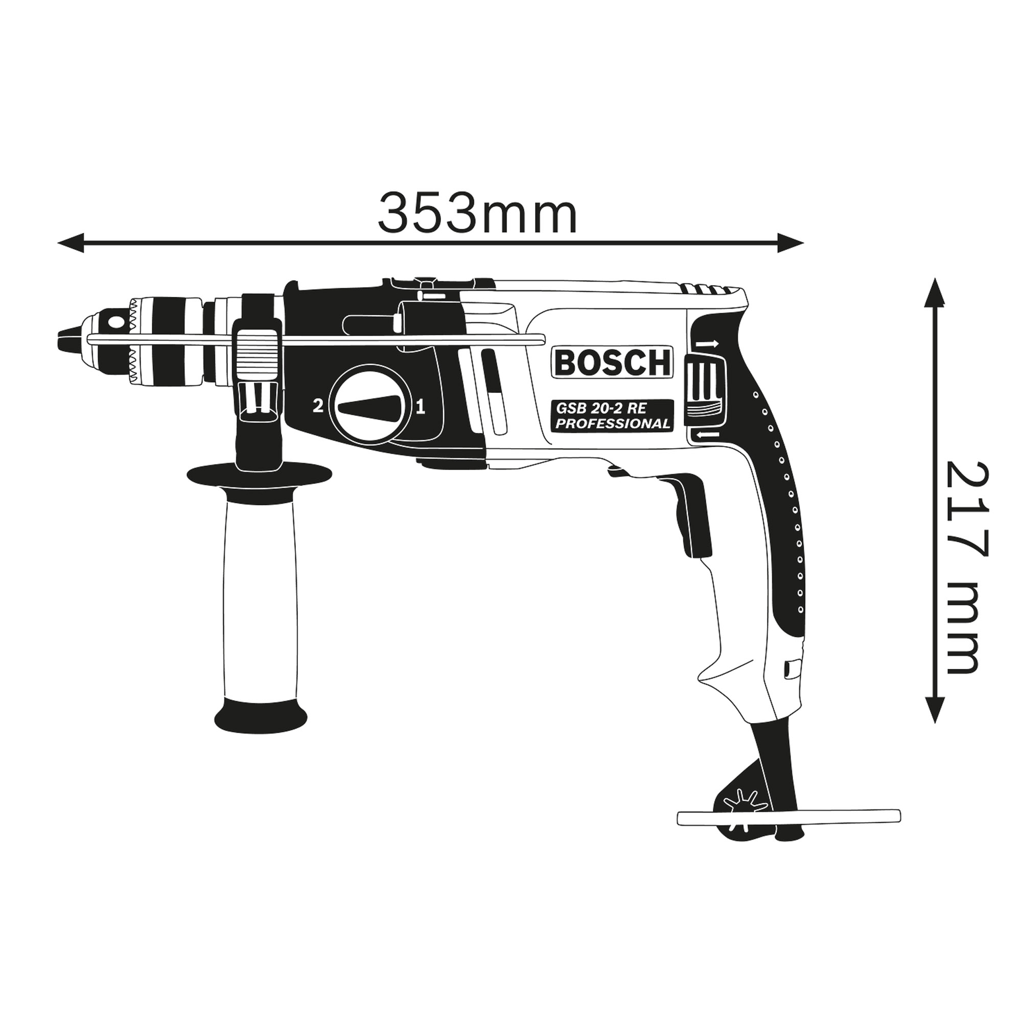 Bosch GSB20-2RE-6