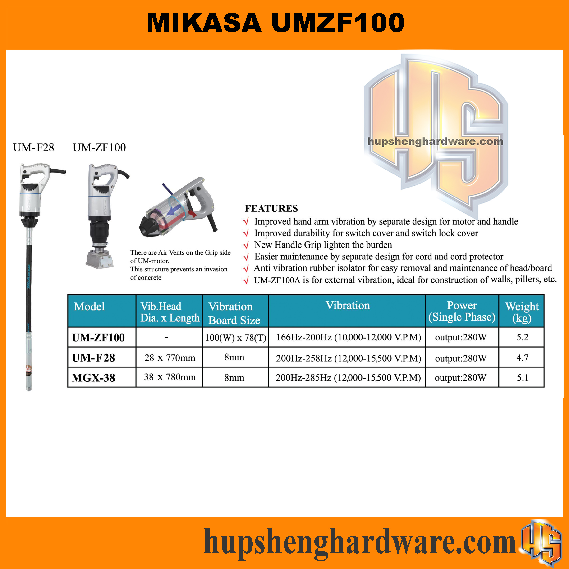 Mikasa UMZF100-1aa