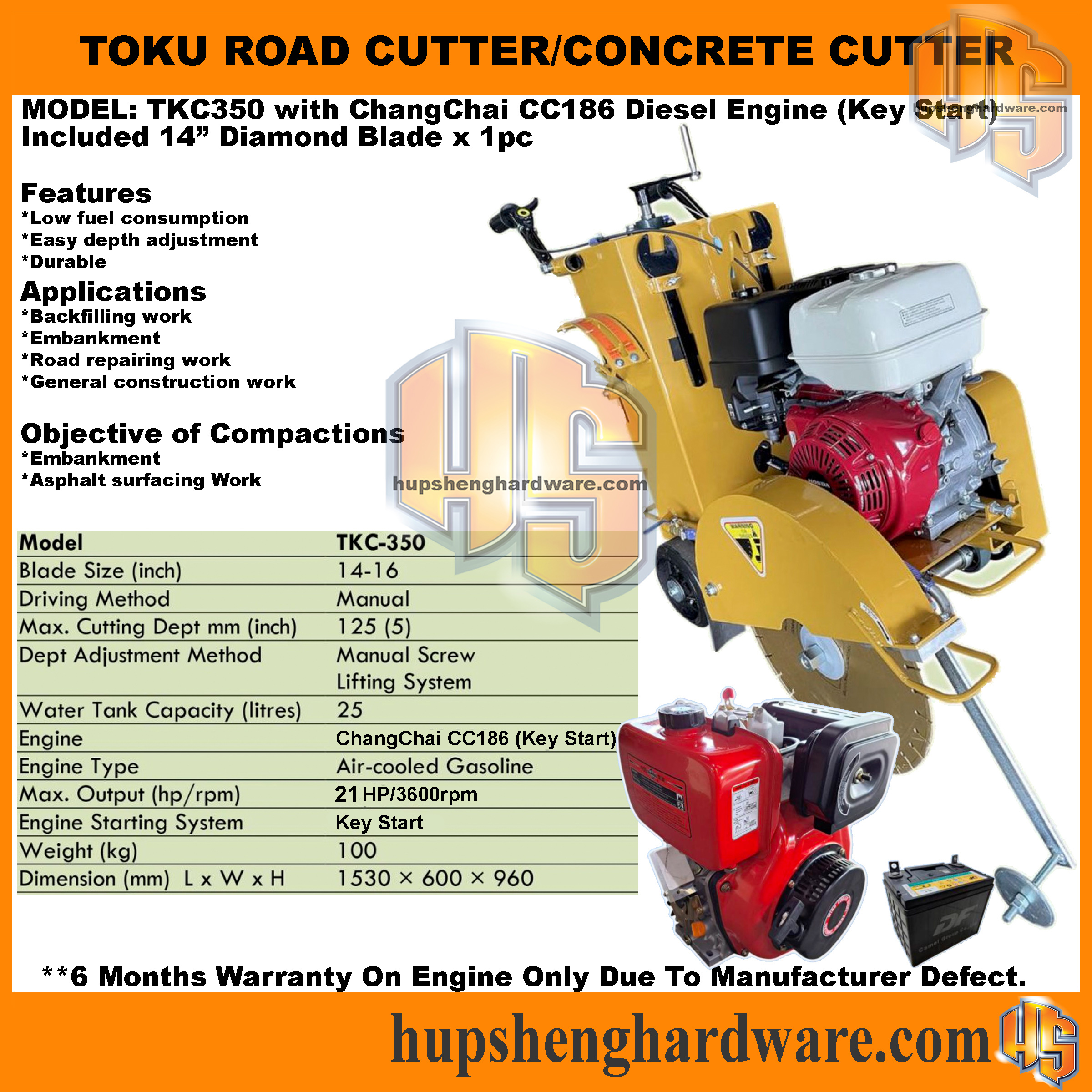 Toku TKC350CC186-1bb