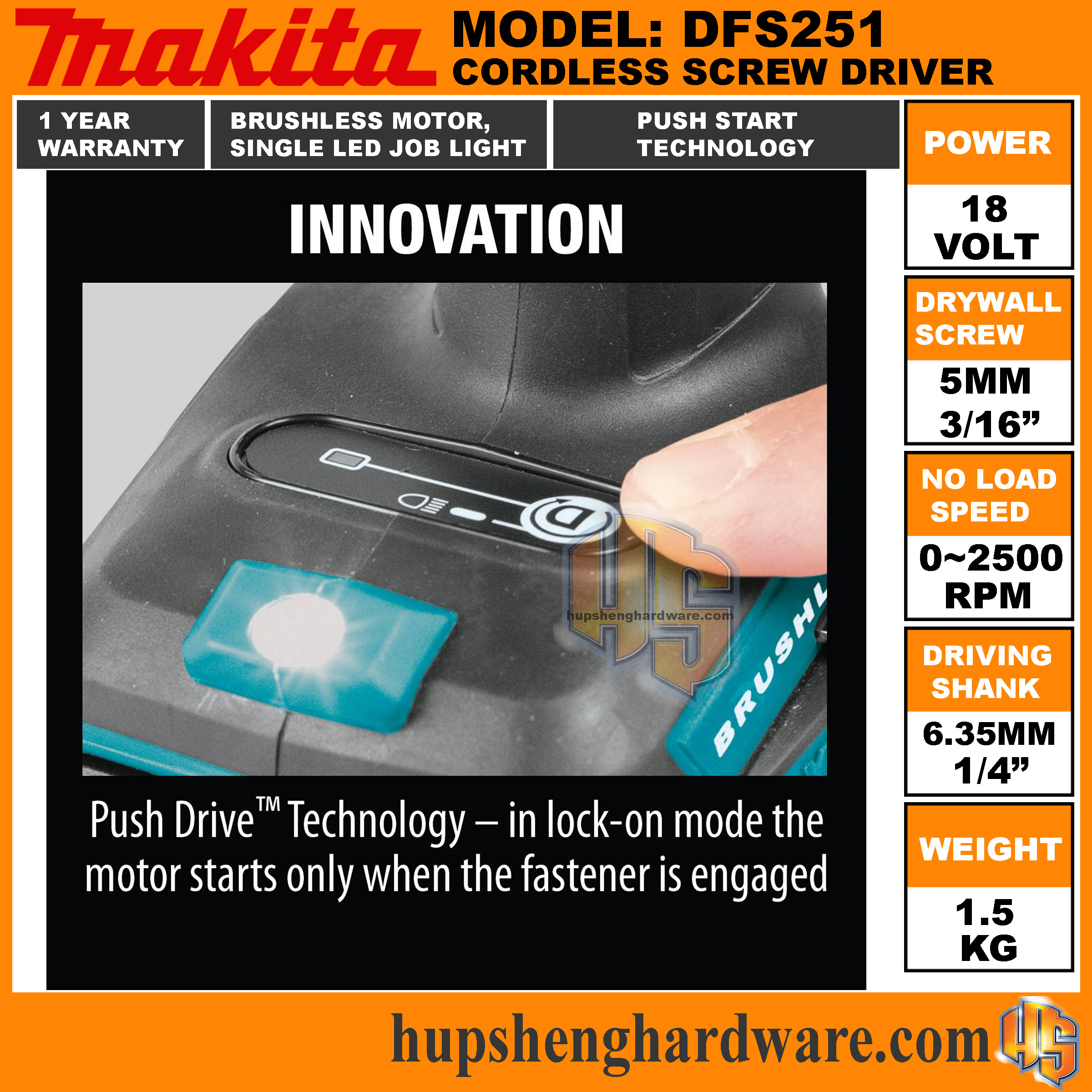 Makita DFS251-4a