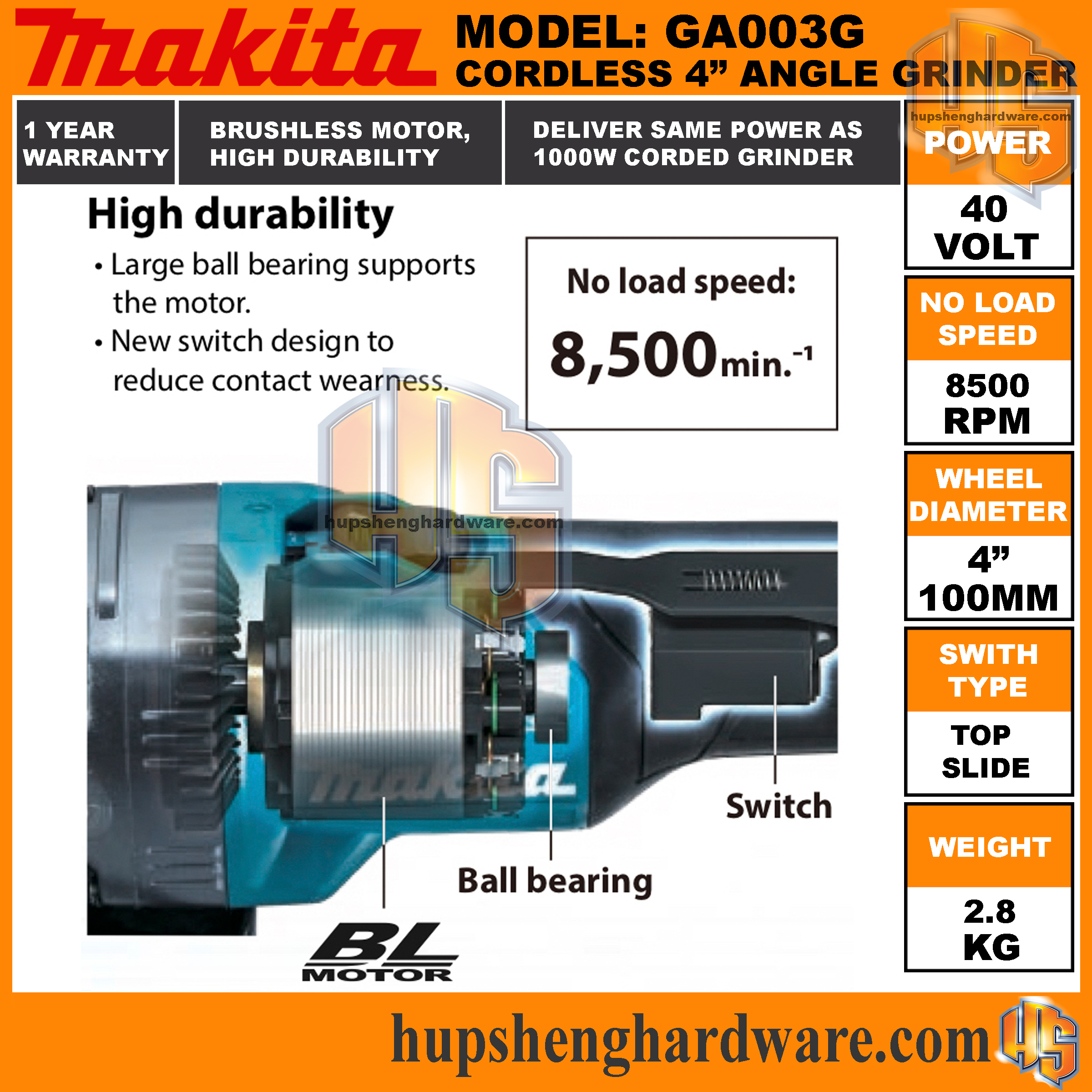 Makita GA003G-3a