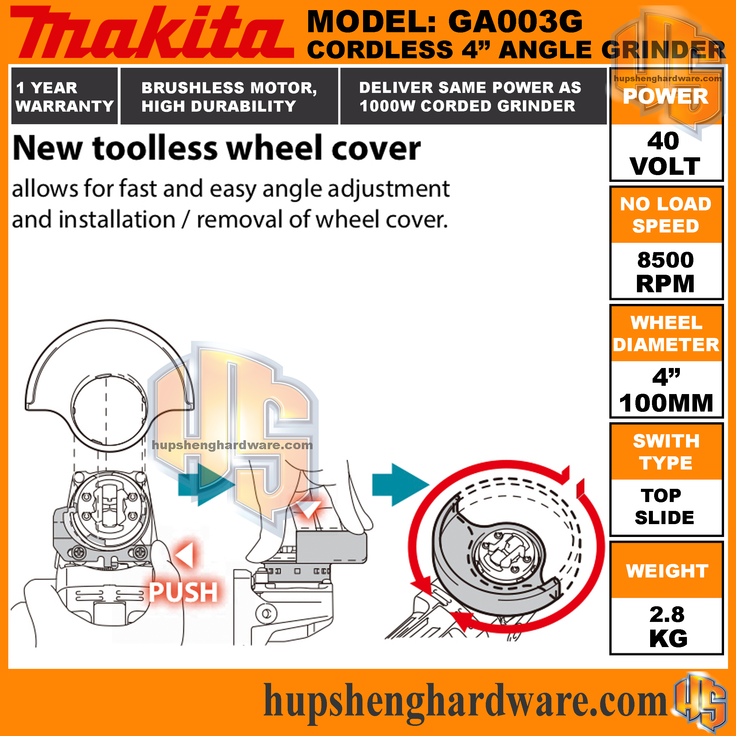 Makita GA003G-5a