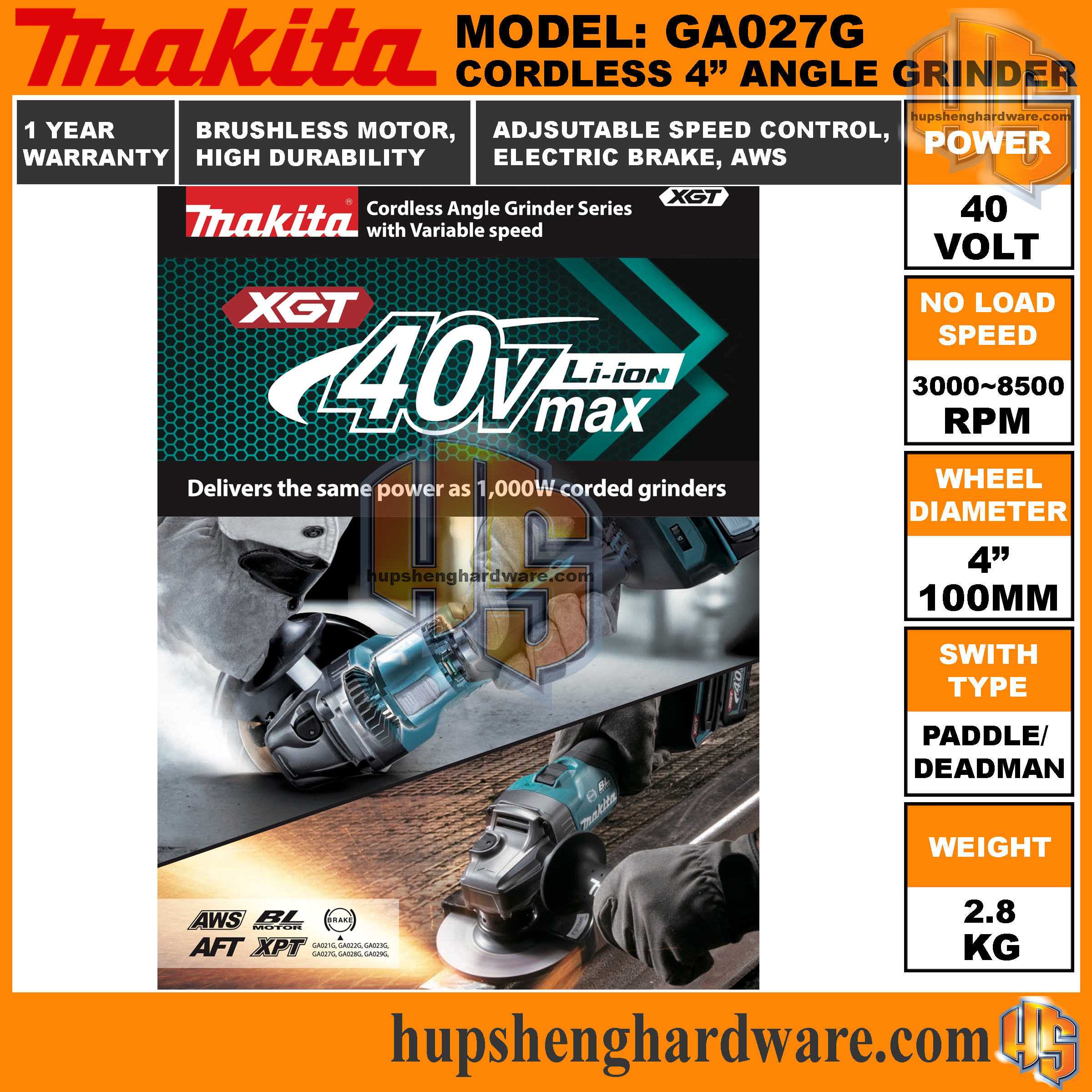 Makita GA027G-1a