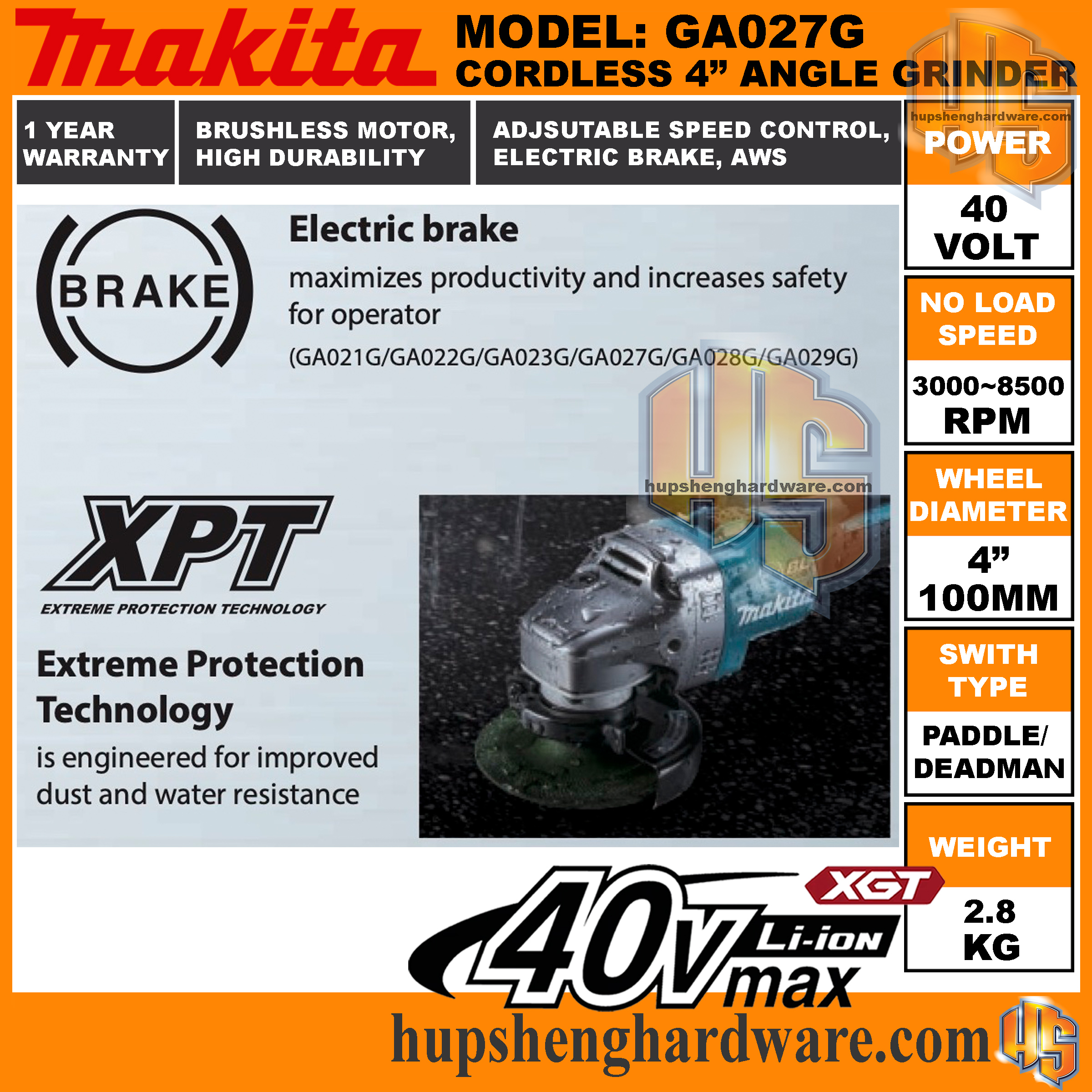 Makita GA027G-5a