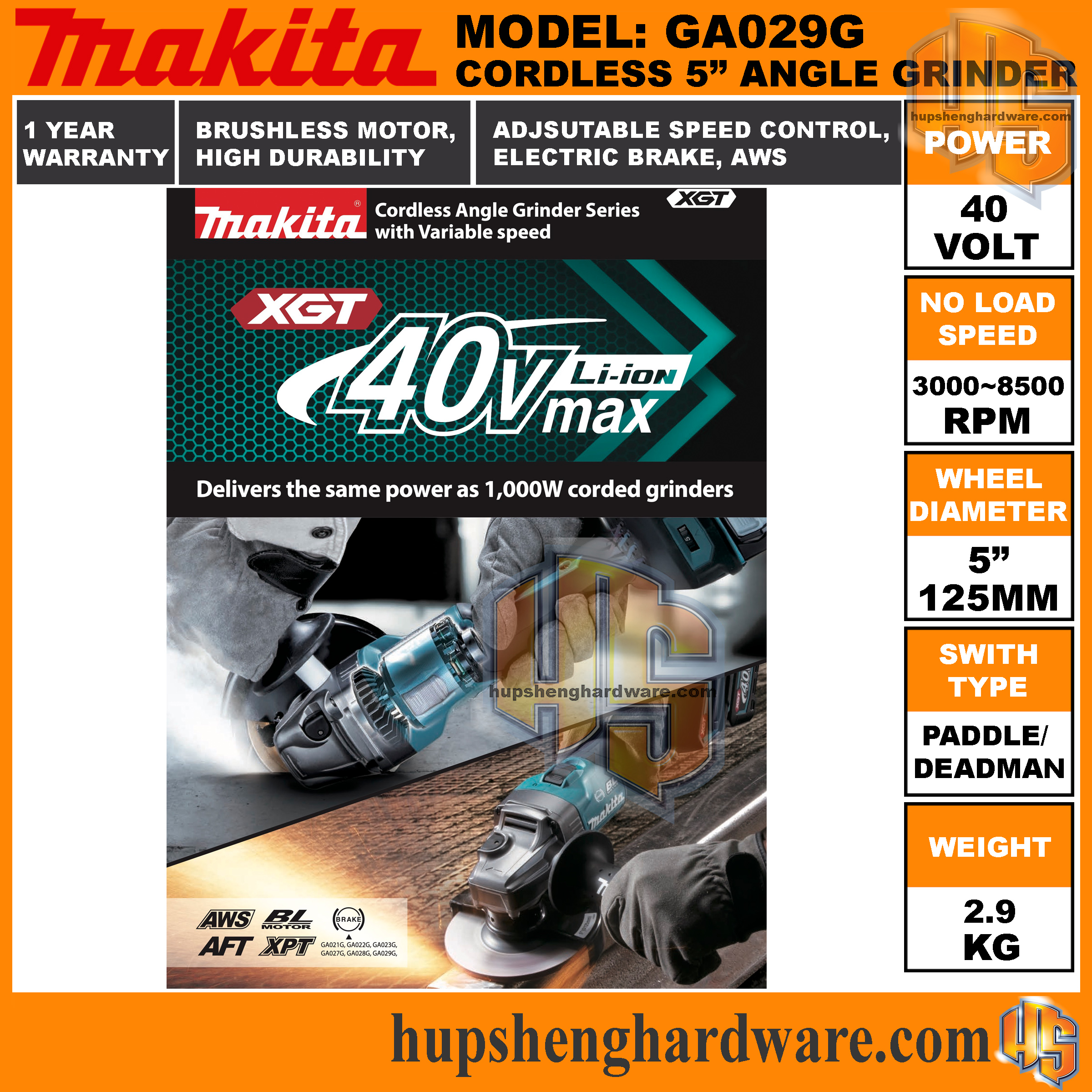 Makita GA029G-1a