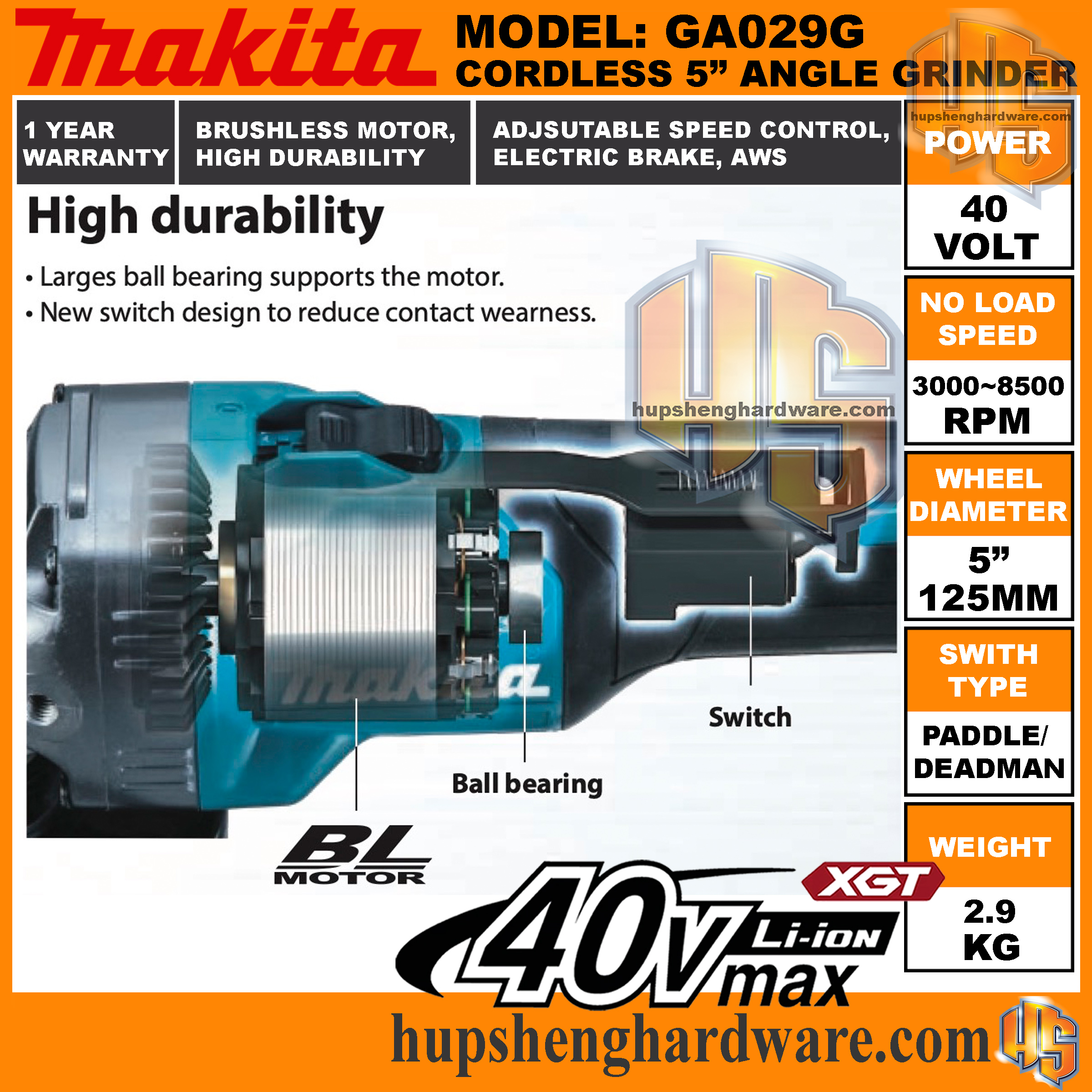 Makita GA029G-4a