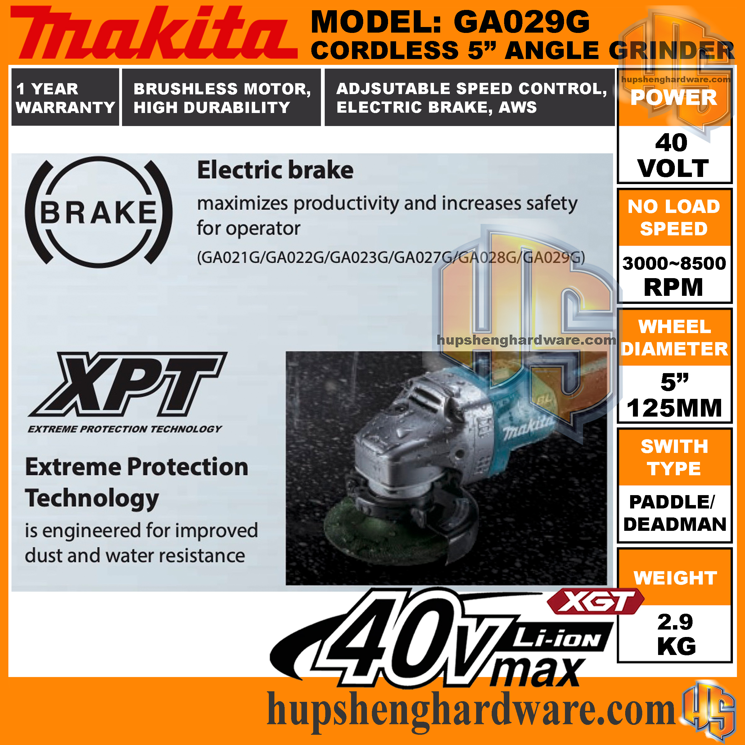 Makita GA029G-5a