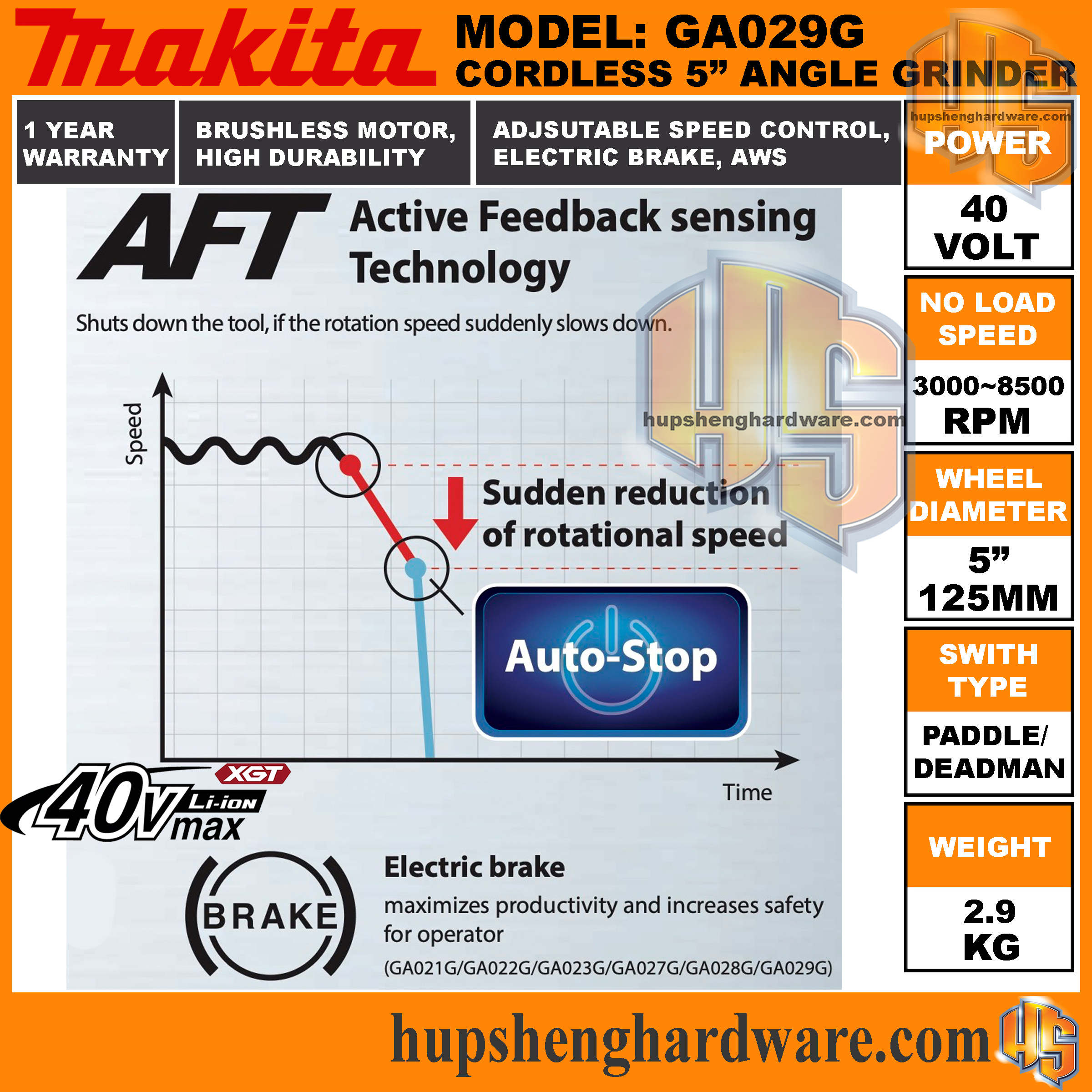 Makita GA029G-7a