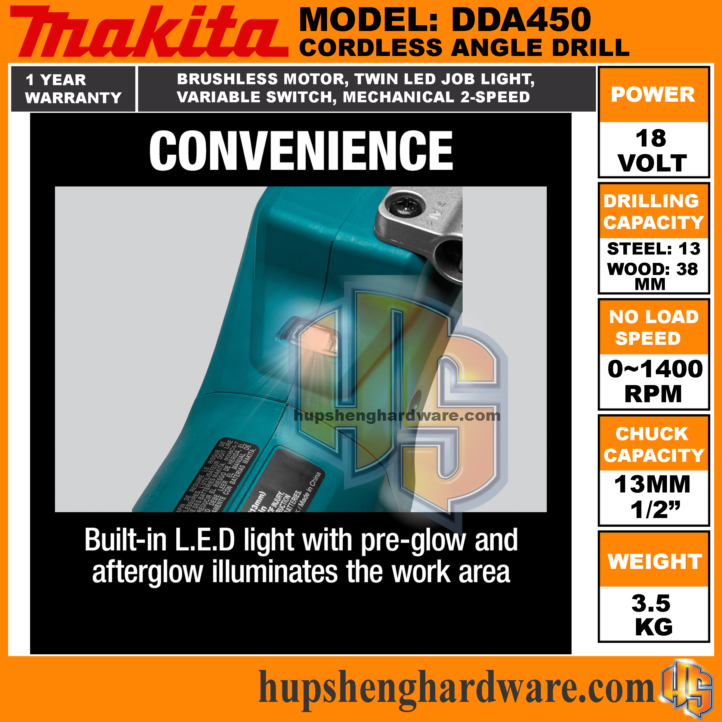 Makita DDA450-6aa