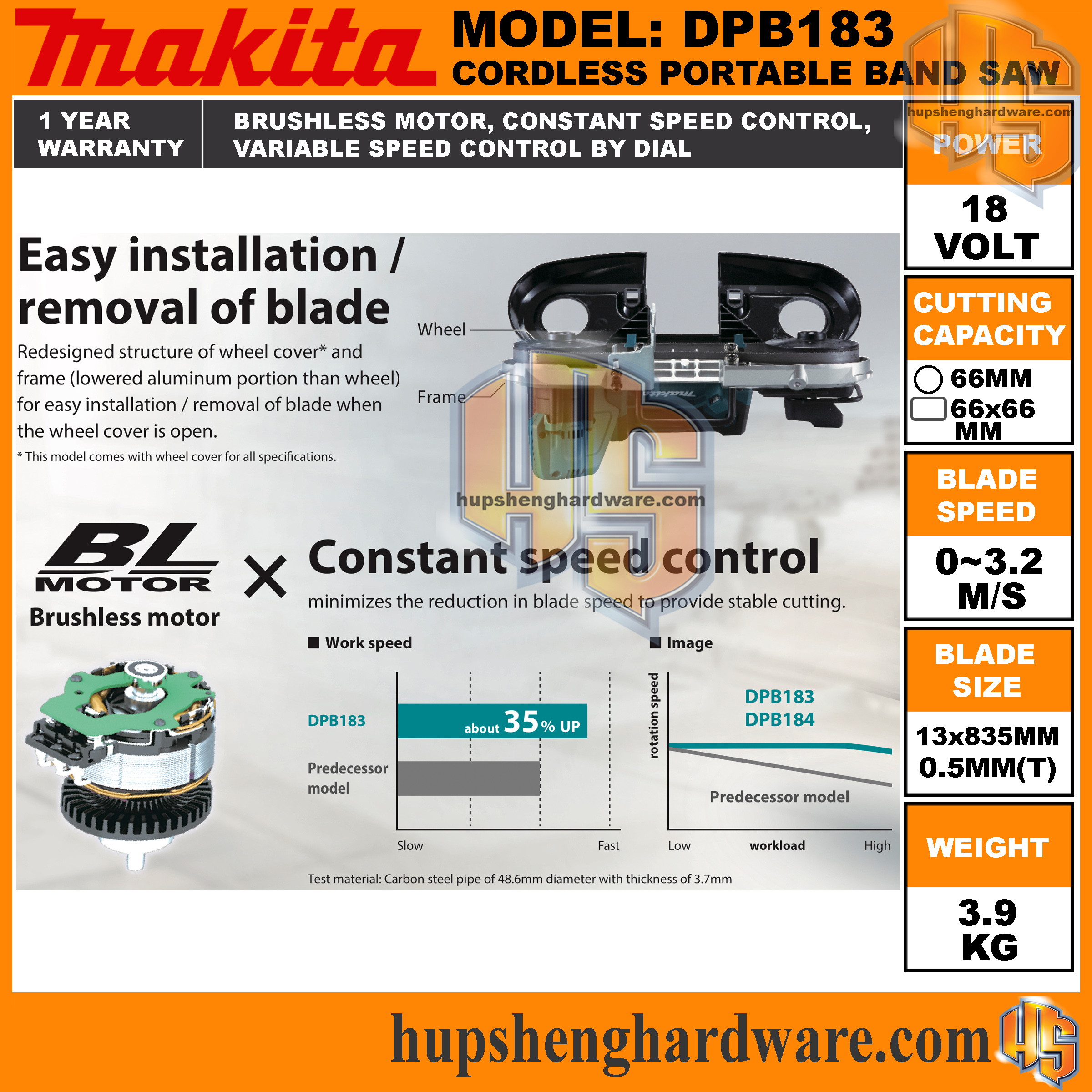 Makita DPB183-5aa