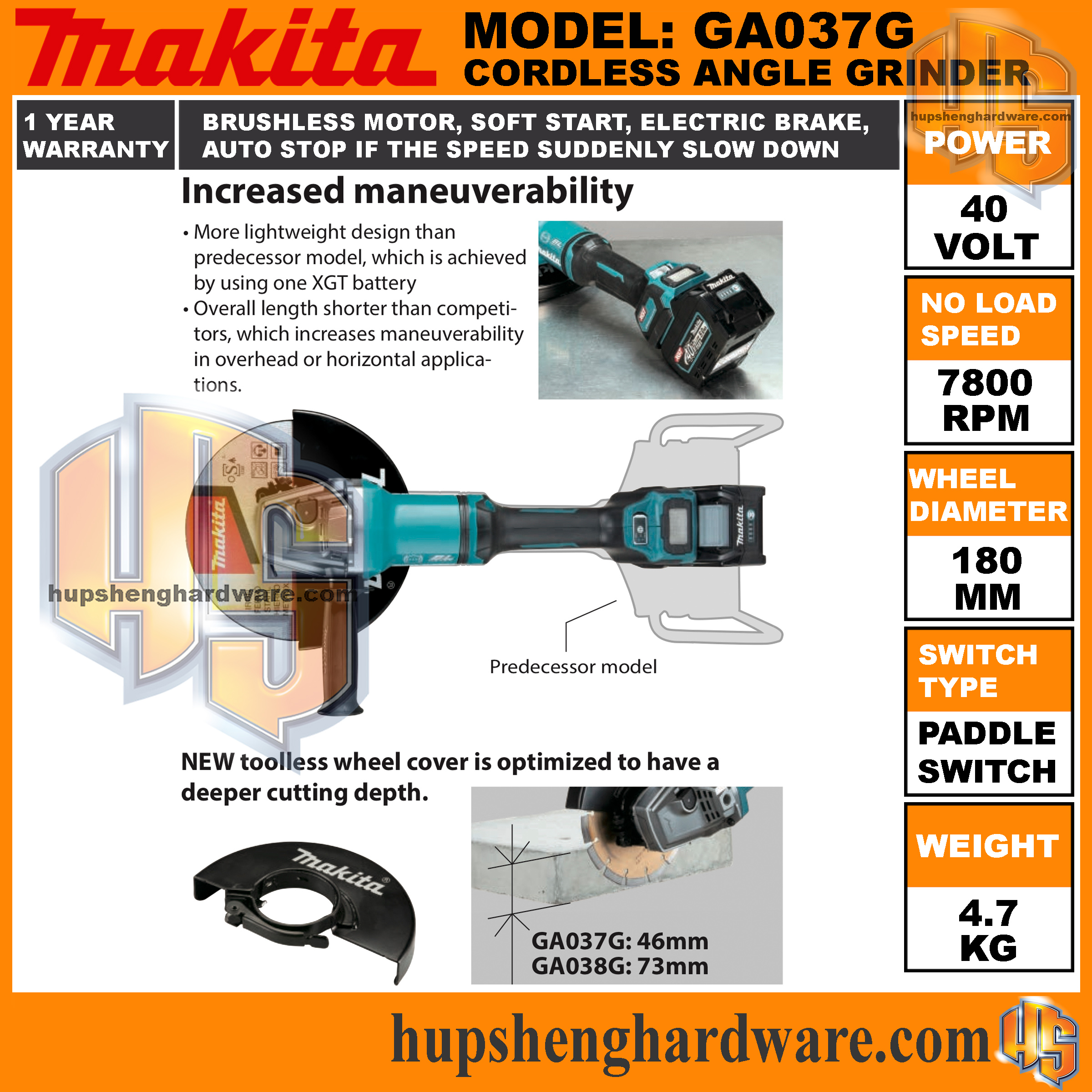 Makita GA037G-10aa