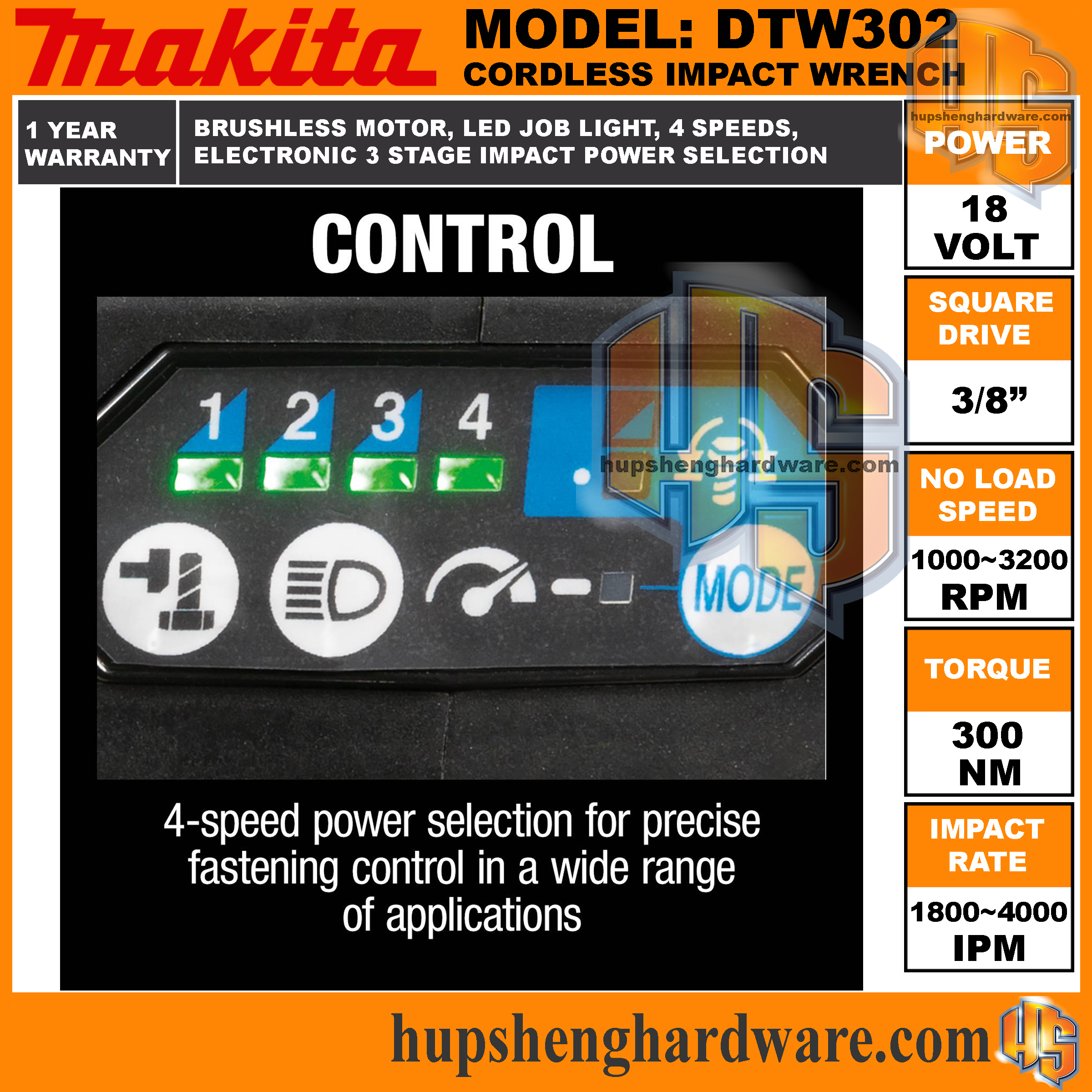 Makita DTW302Z-7aa