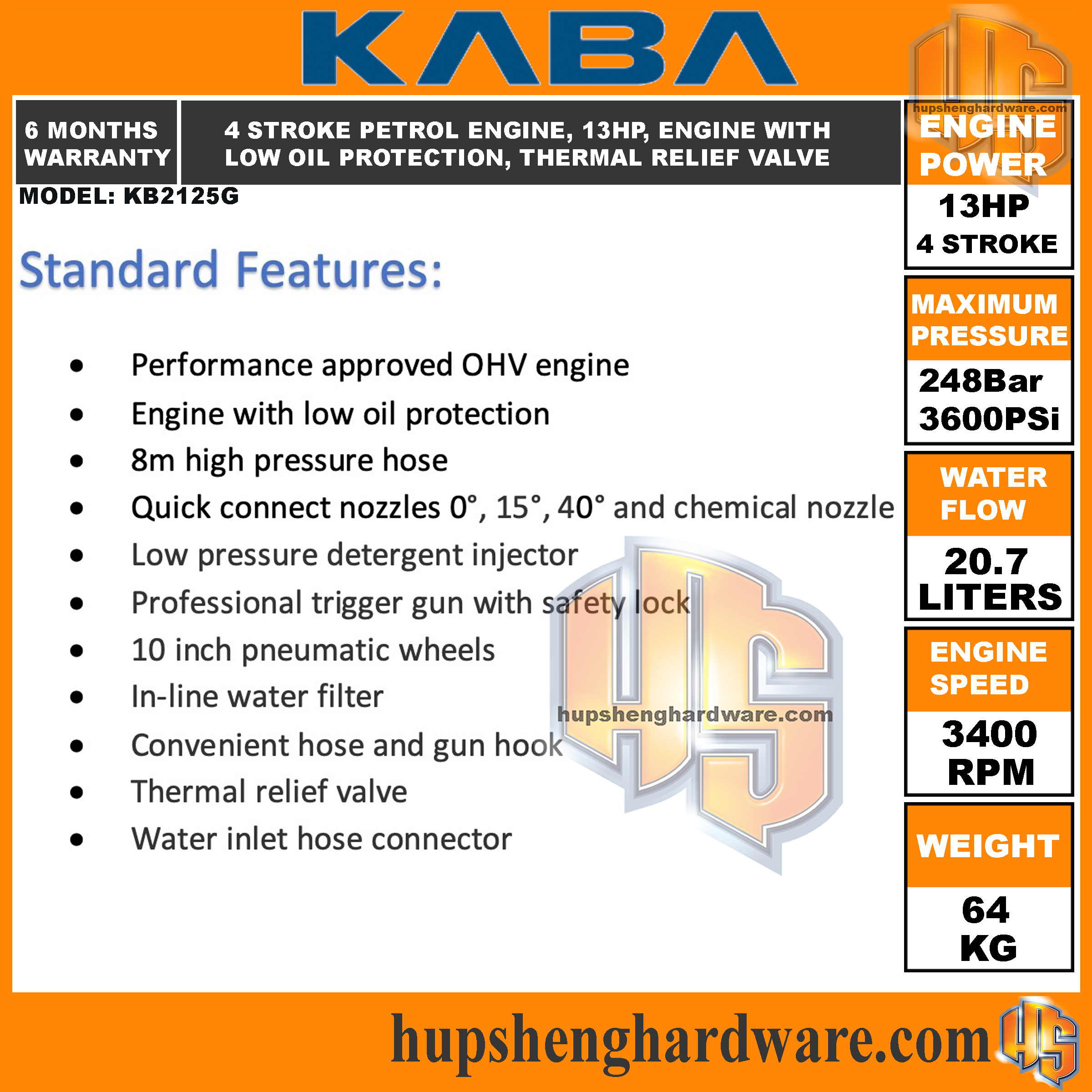 KABA KB2125GG-3aa