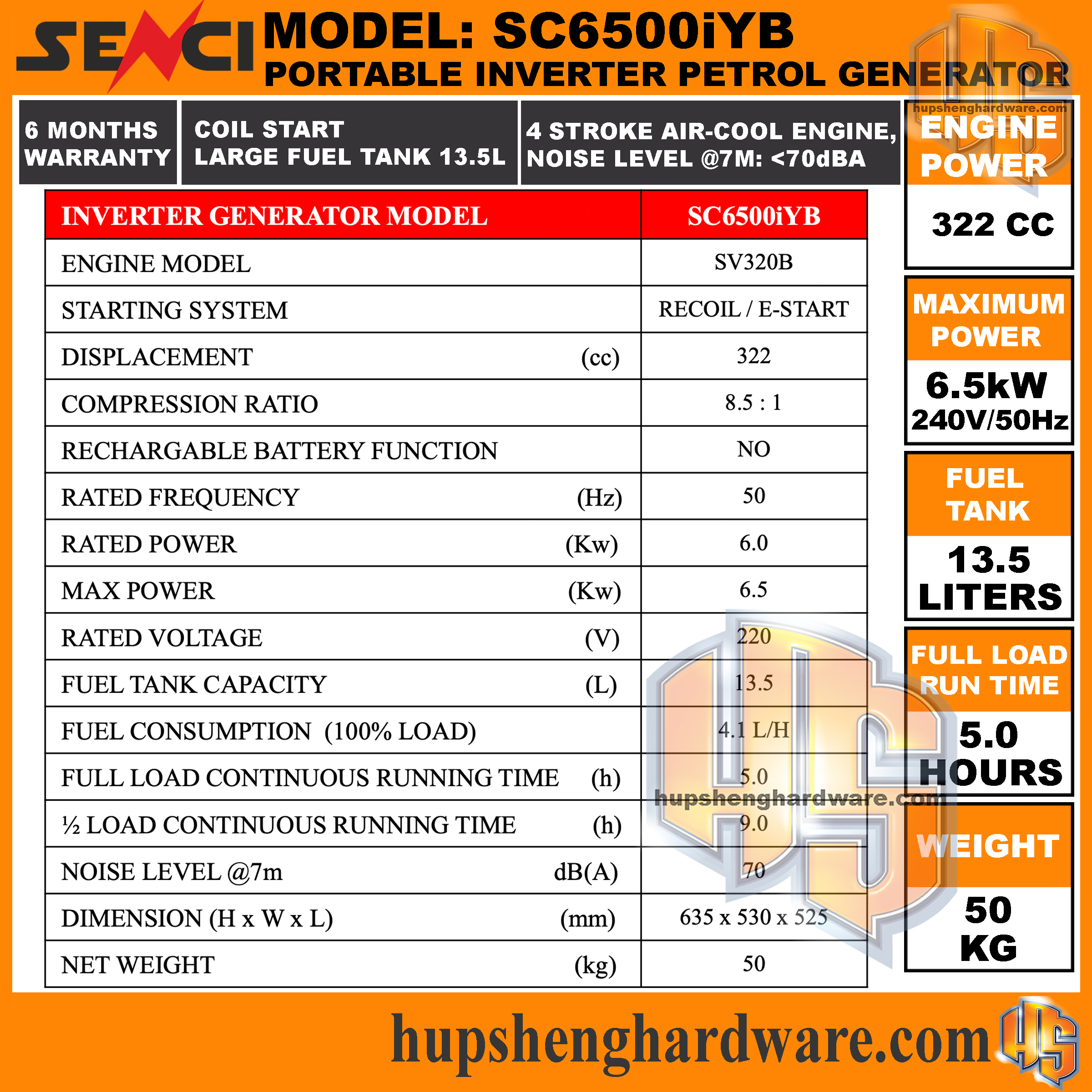 Senci SC6500iYB-4aa