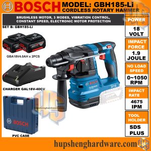 Bosch GBH185Li-2aa