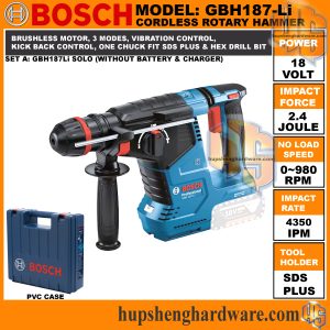 Bosch GBH187Li-1aa
