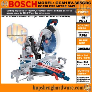 Bosch GCM18V305GDC-2aa
