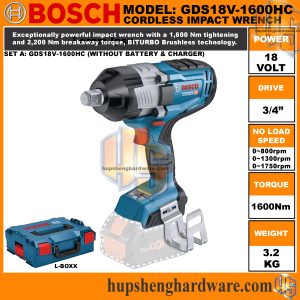 Bosch GDS18V1600HC-1aa