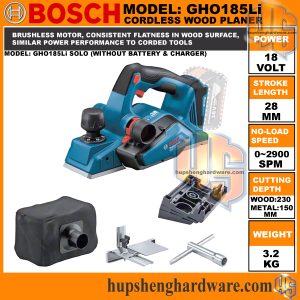 Bosch GHO185Li-1aa