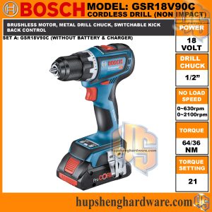 Bosch GSR18V90C-1aa