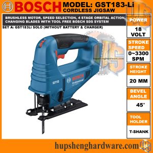 Bosch GST183Li-1aa