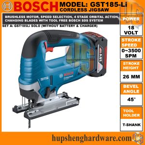 Bosch GST185Li-1aa
