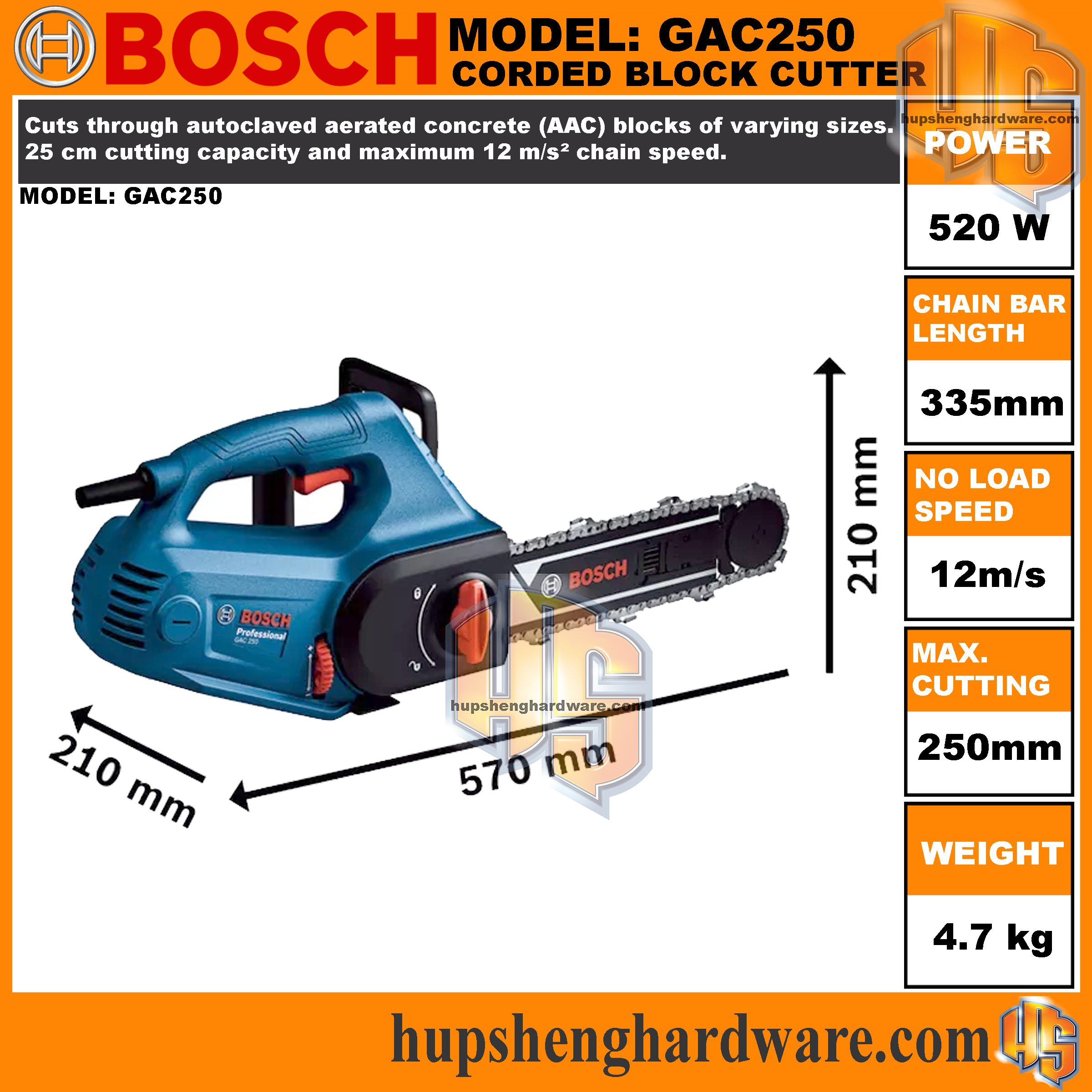 Bosch GAC250-2aa