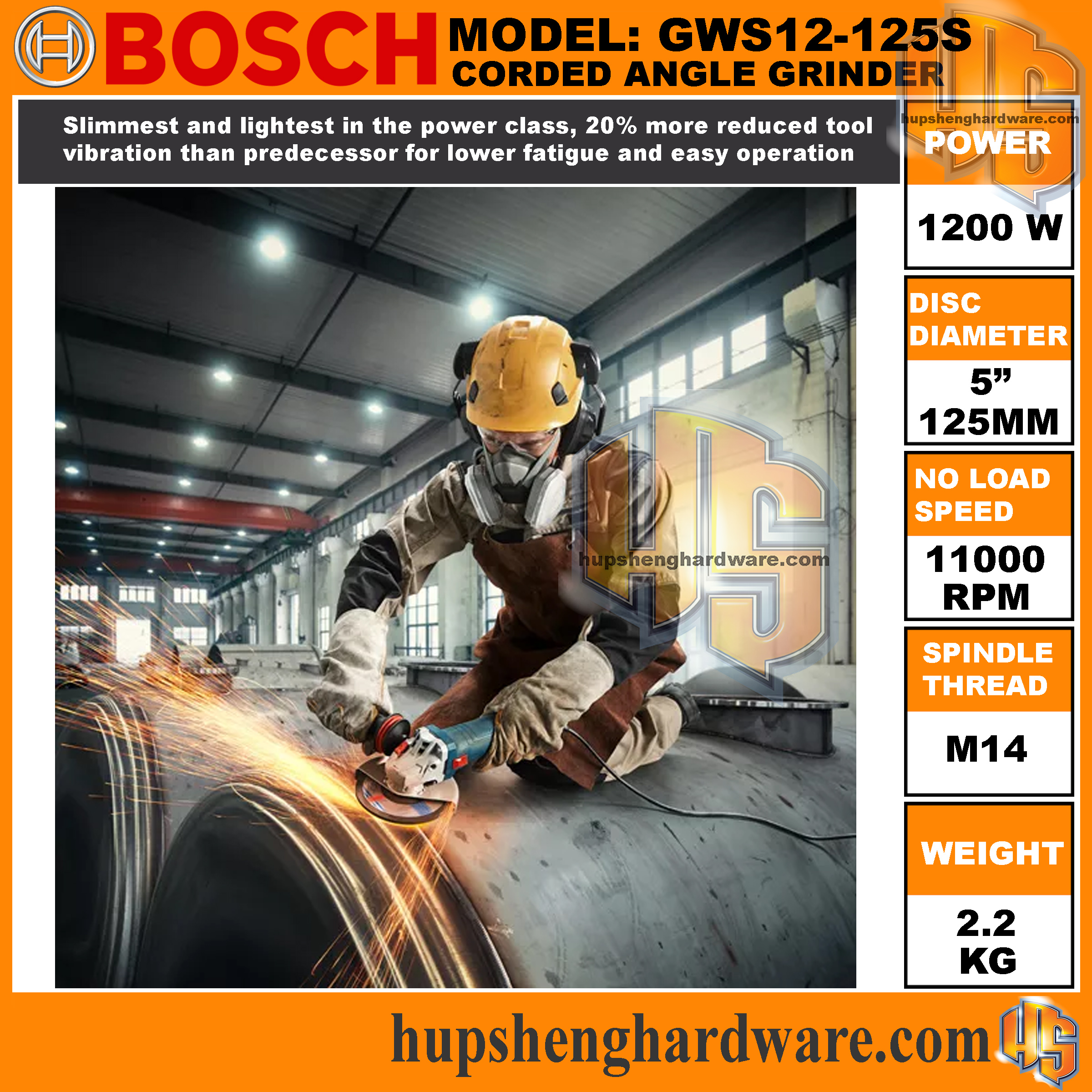 Bosch GWS12-125S-4aa