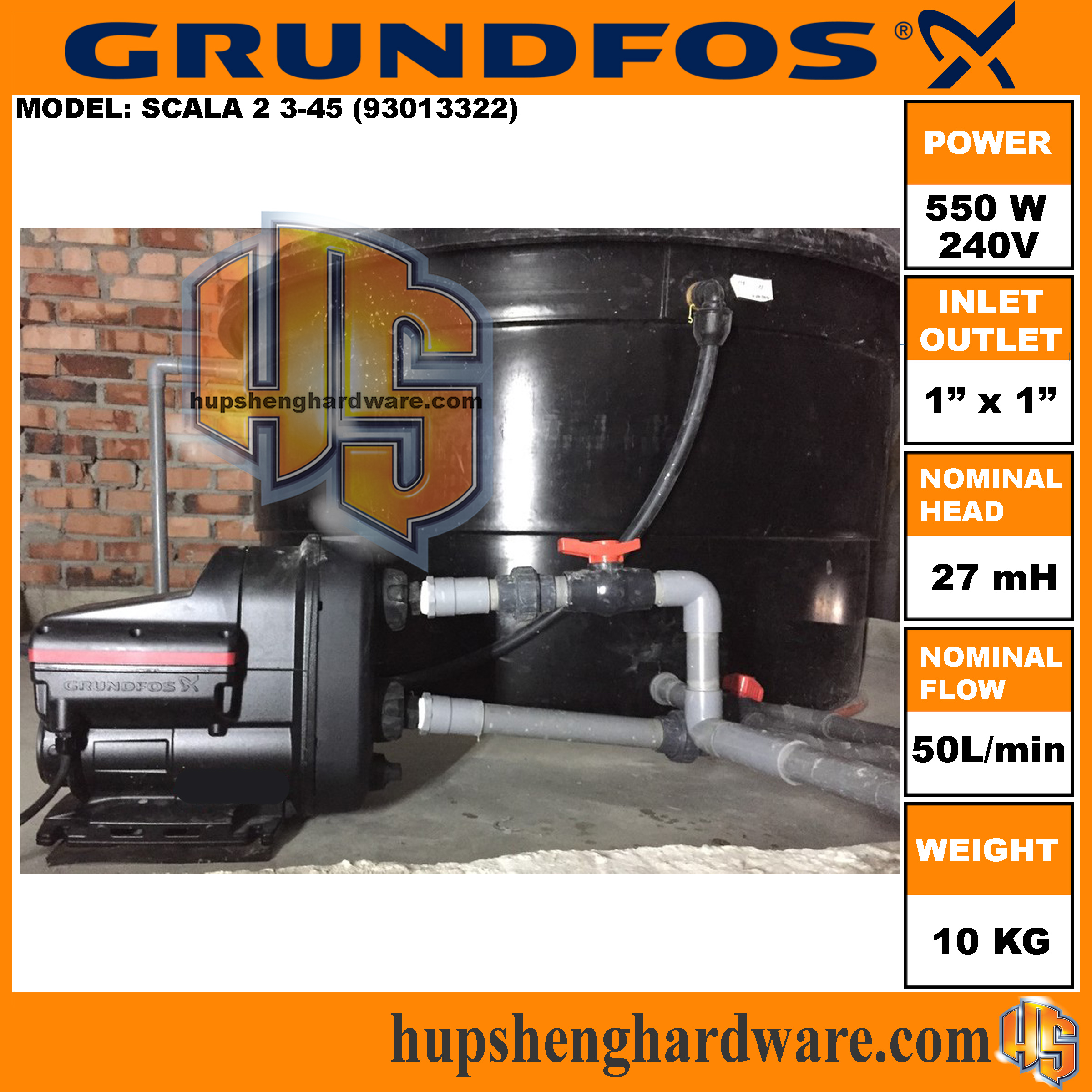 Grundfos SCALA2 3-45-2aa