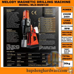 Melody Magnetic Drill MDM120-1aa