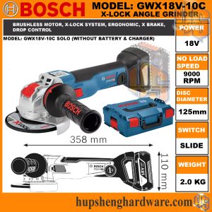 Bosch GWS18V-10C-1aa