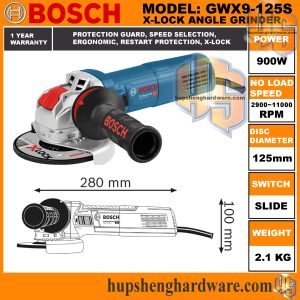 Bosch GWX9-125S-1aa