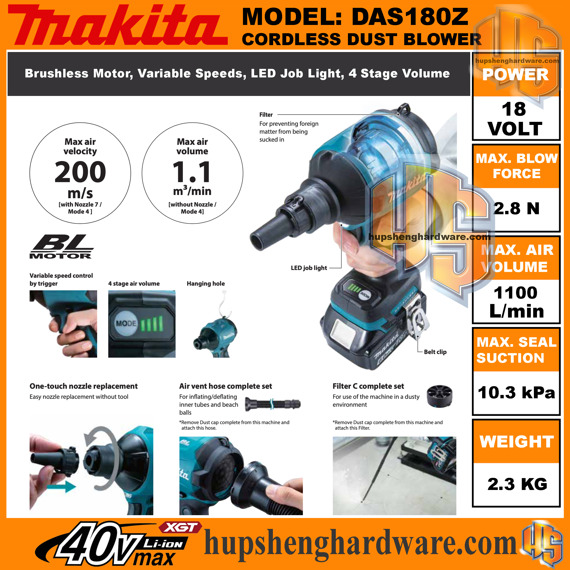 Makita DAS180Z-3aa