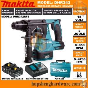 Makita DHR242RFEa