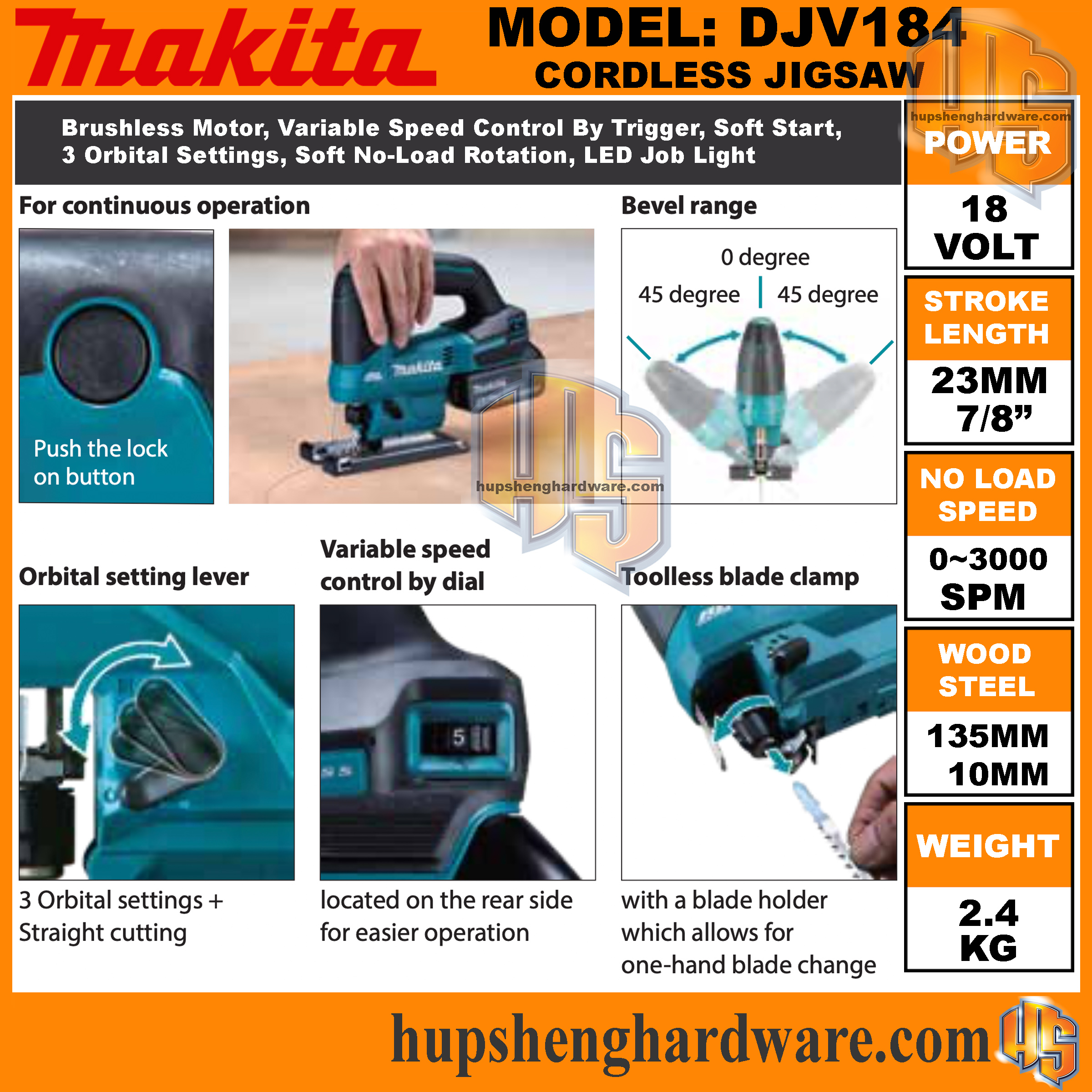 Makita DJV184Z-5aa