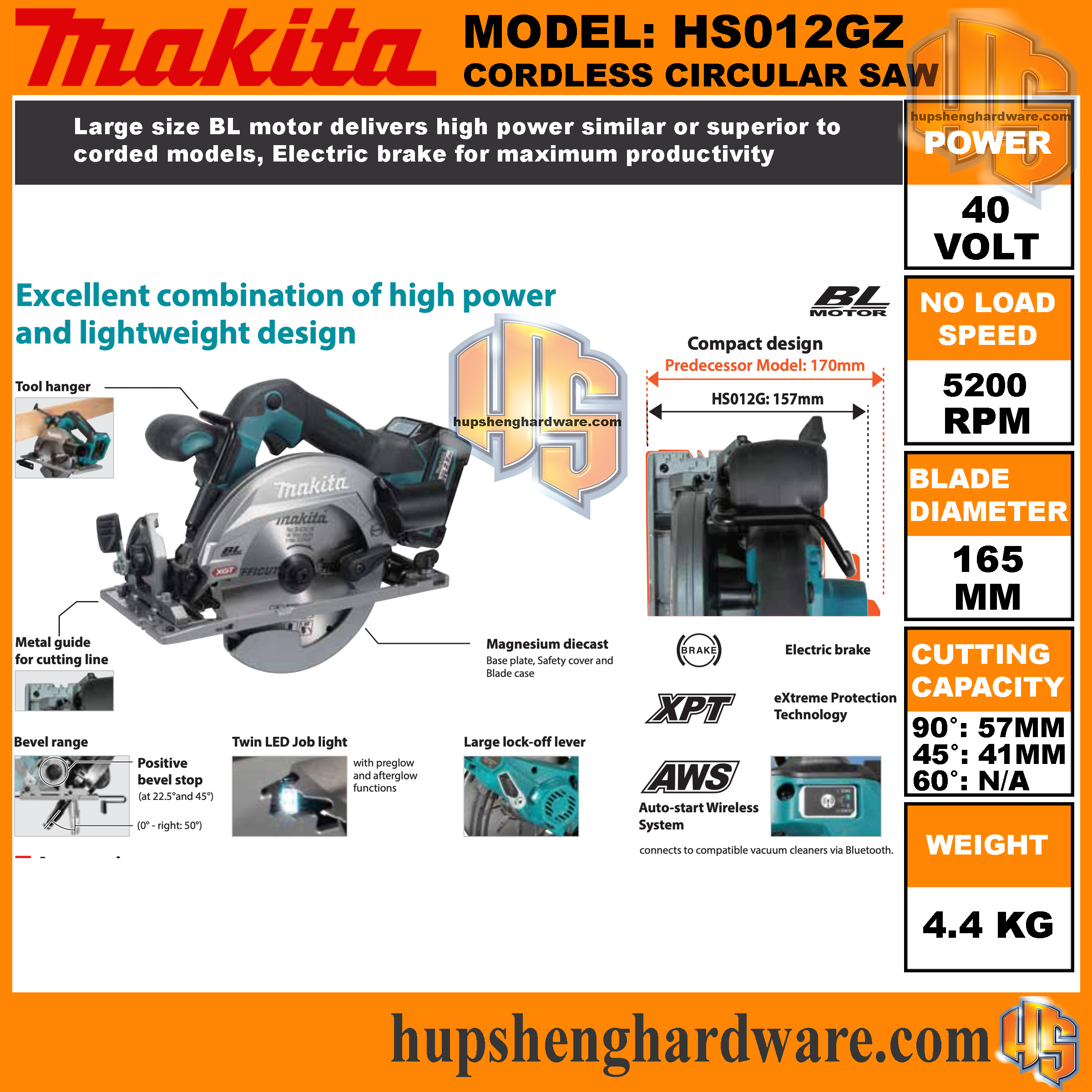 Makita HS012GZ-3aa