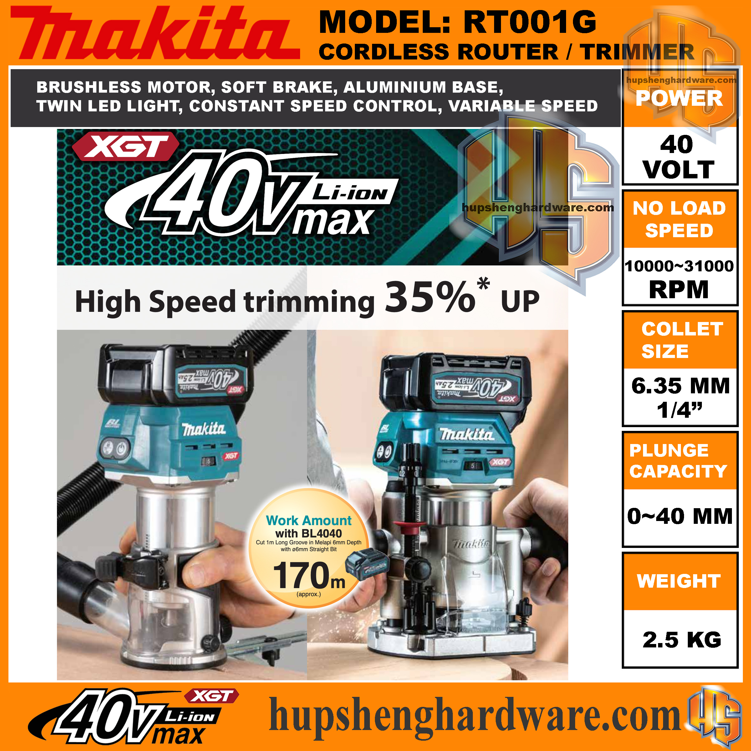 Makita RT001GM212-2aa