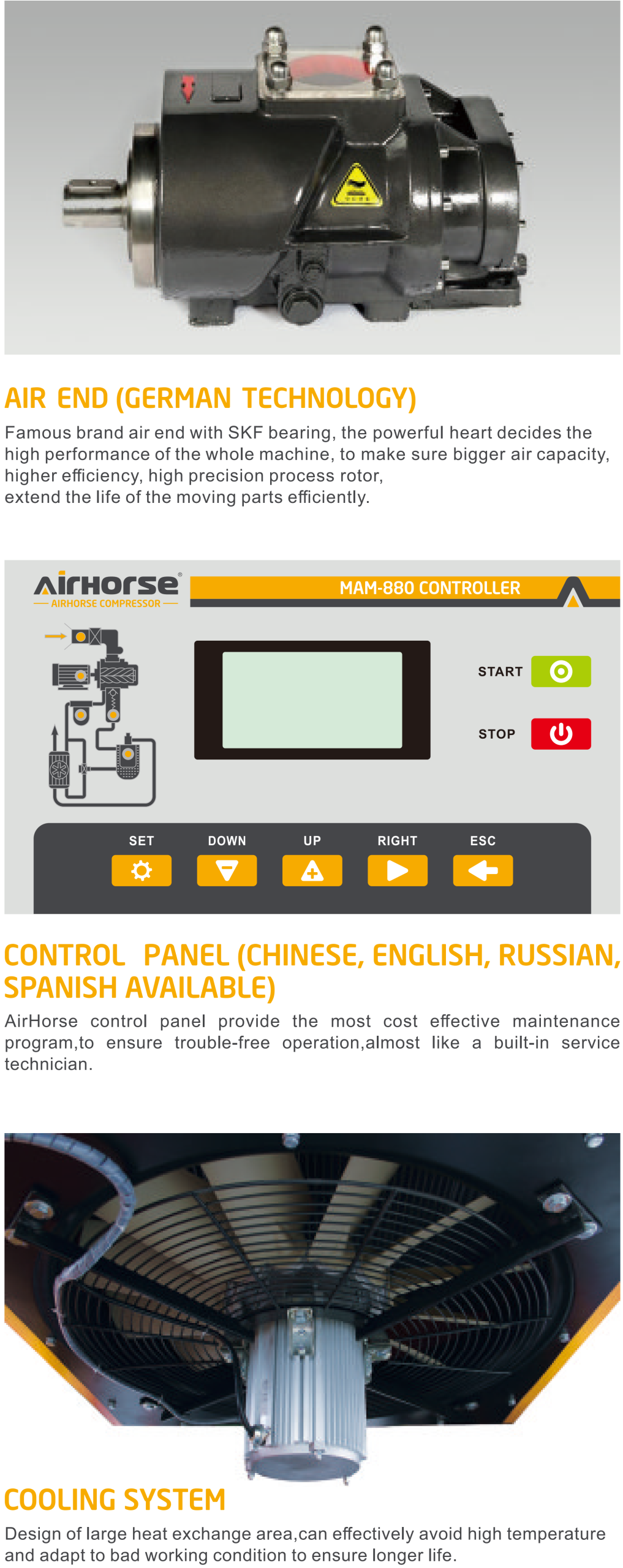 Airhorse Screw Air Compressor-6bb