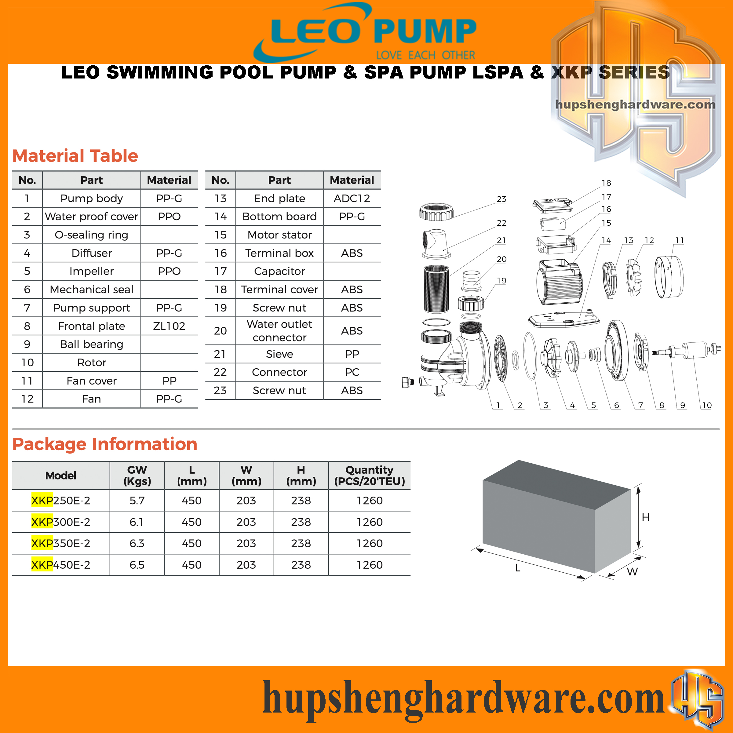 LEO XKP350E-4aa