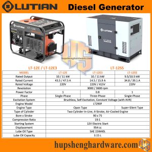 Lutian Diesel Generator LT12E-1aa