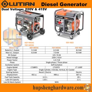 Lutian Diesel Generator MEDG-1aa