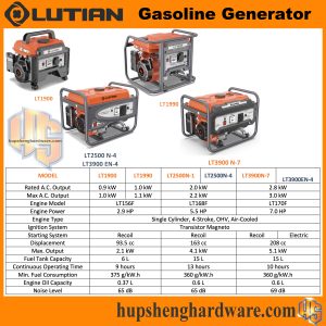 Lutian Generator LT Series-2aa