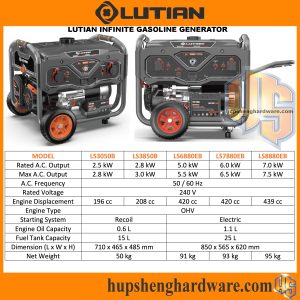 Lutian Petrol Generator LS Series-1aa
