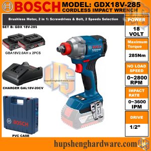 Bosch GDX18V285-2aa
