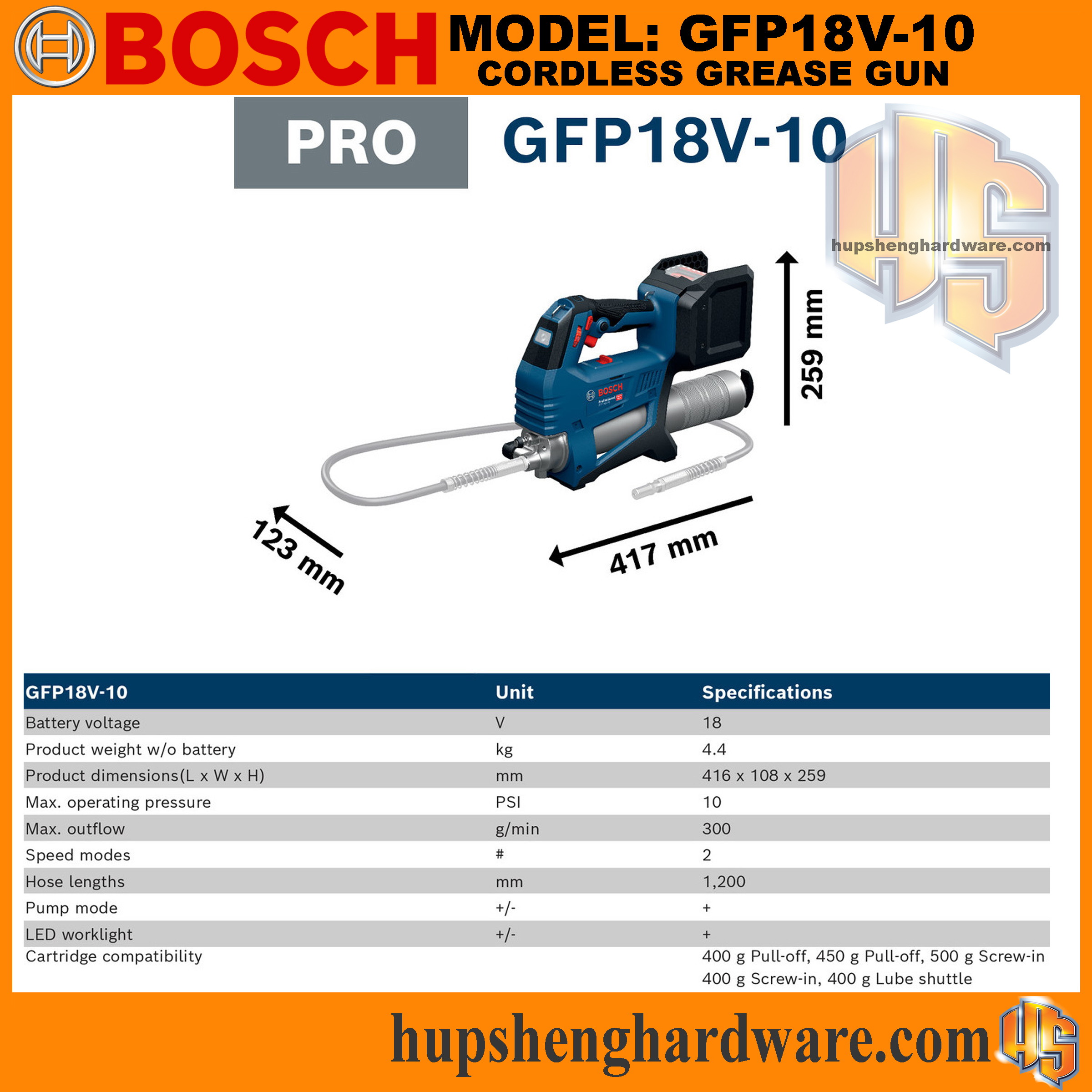 Bosch GFP18V10-2aa