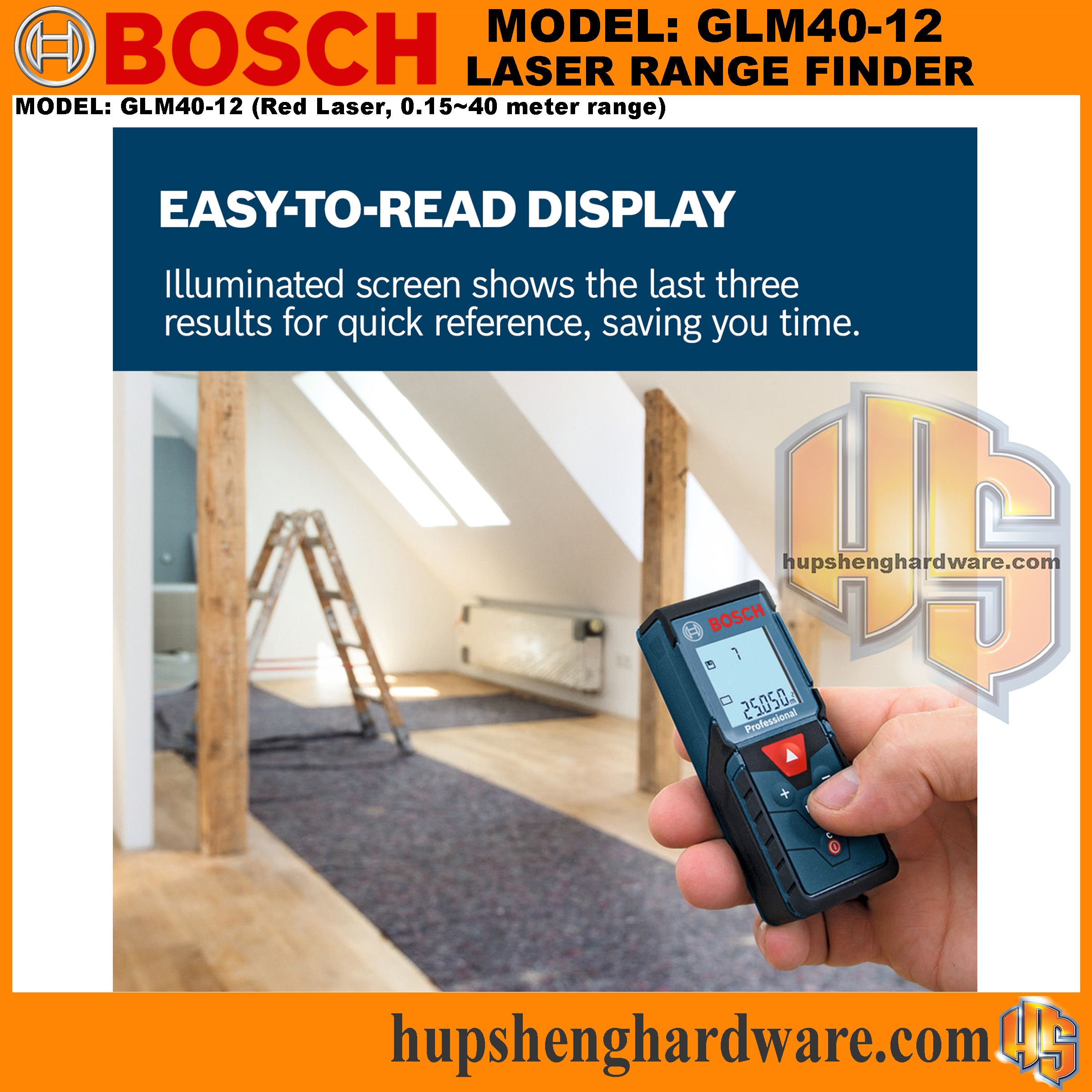 Bosch GLM40-12-5aa