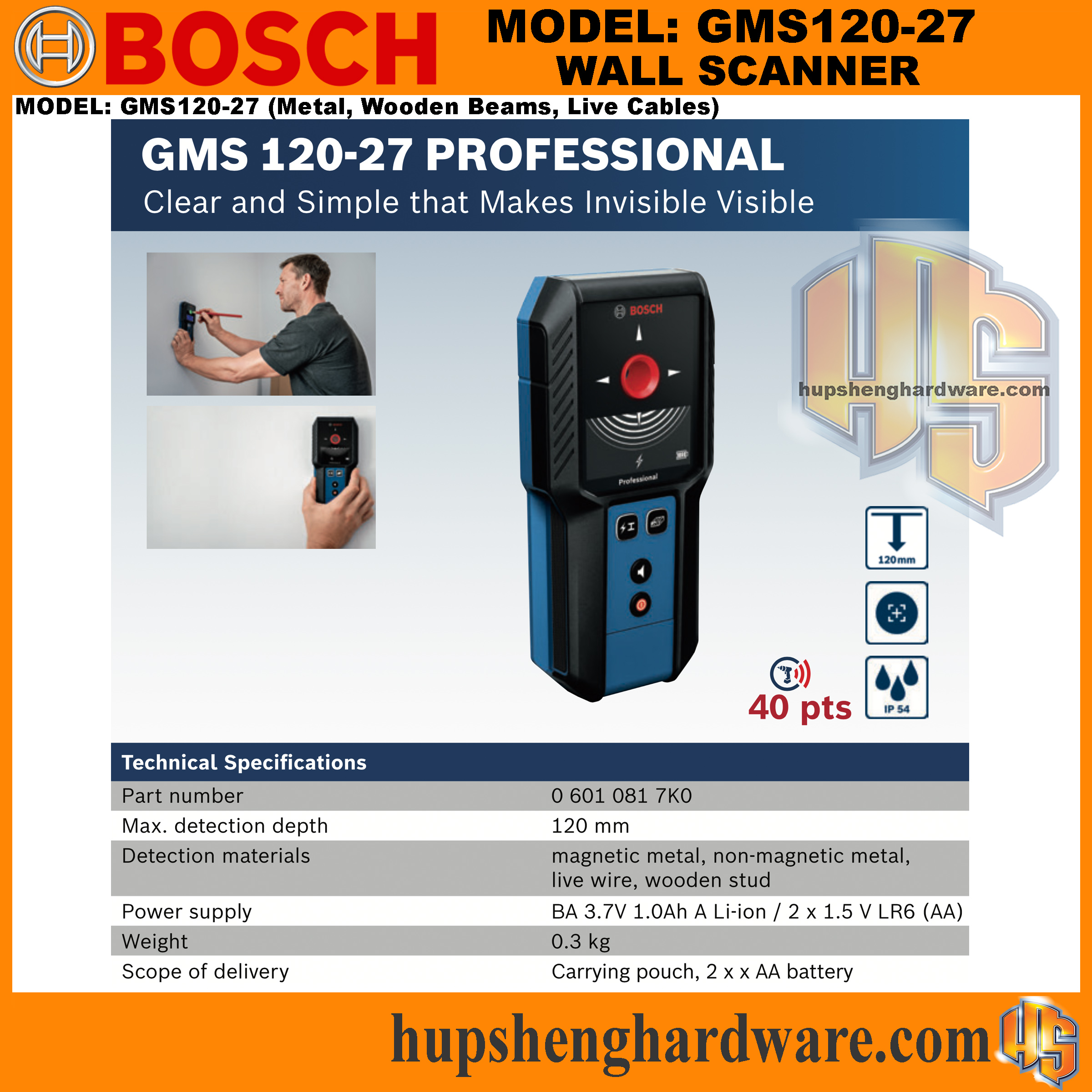 Bosch GMS120-27-1aa