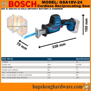 Bosch GSA18V24-1aa