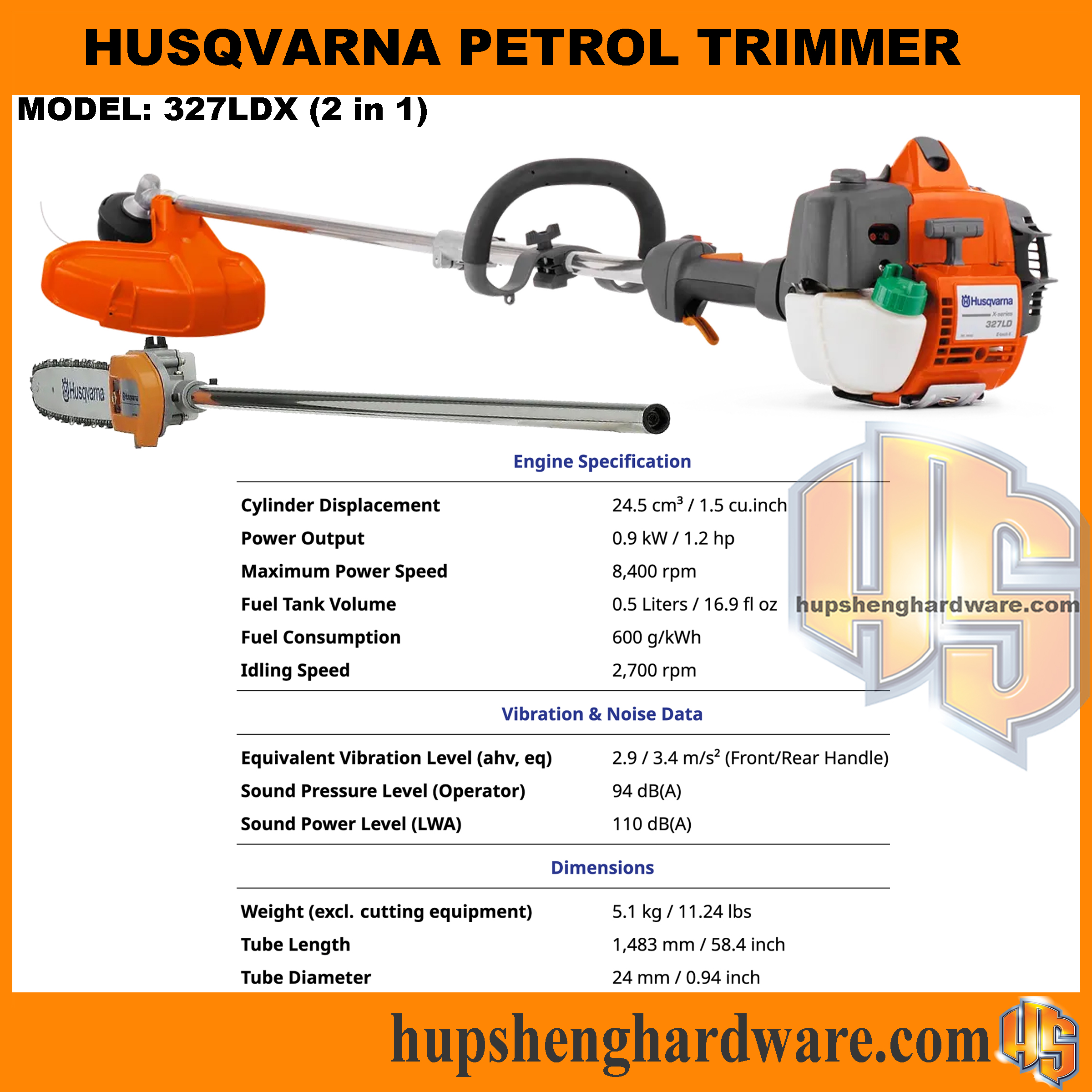 Huspvarna 327LDX2in1-1aa